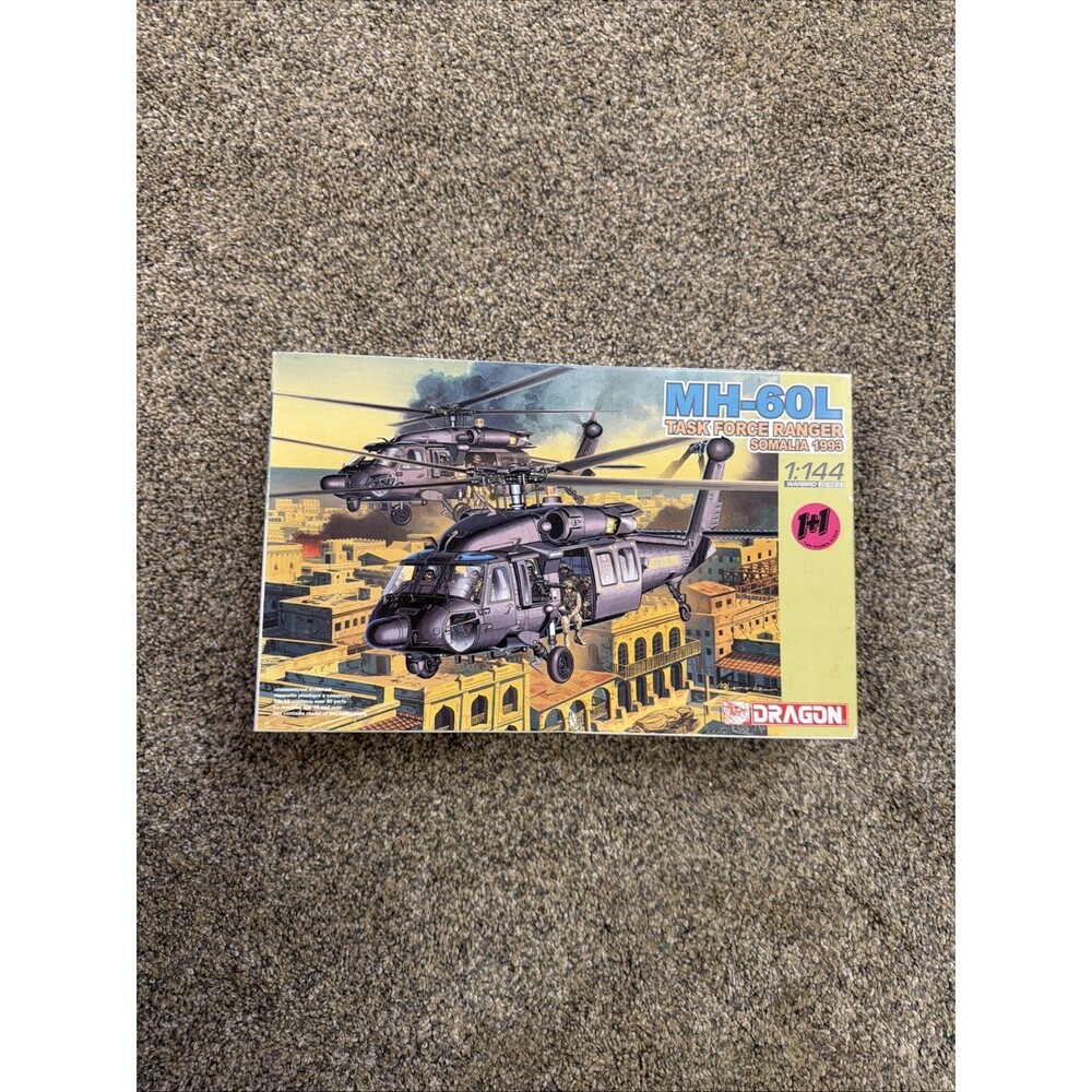 1/144 MH-60L Task Force Ranger Somalia 1993 Helicopter Model Kit 4580